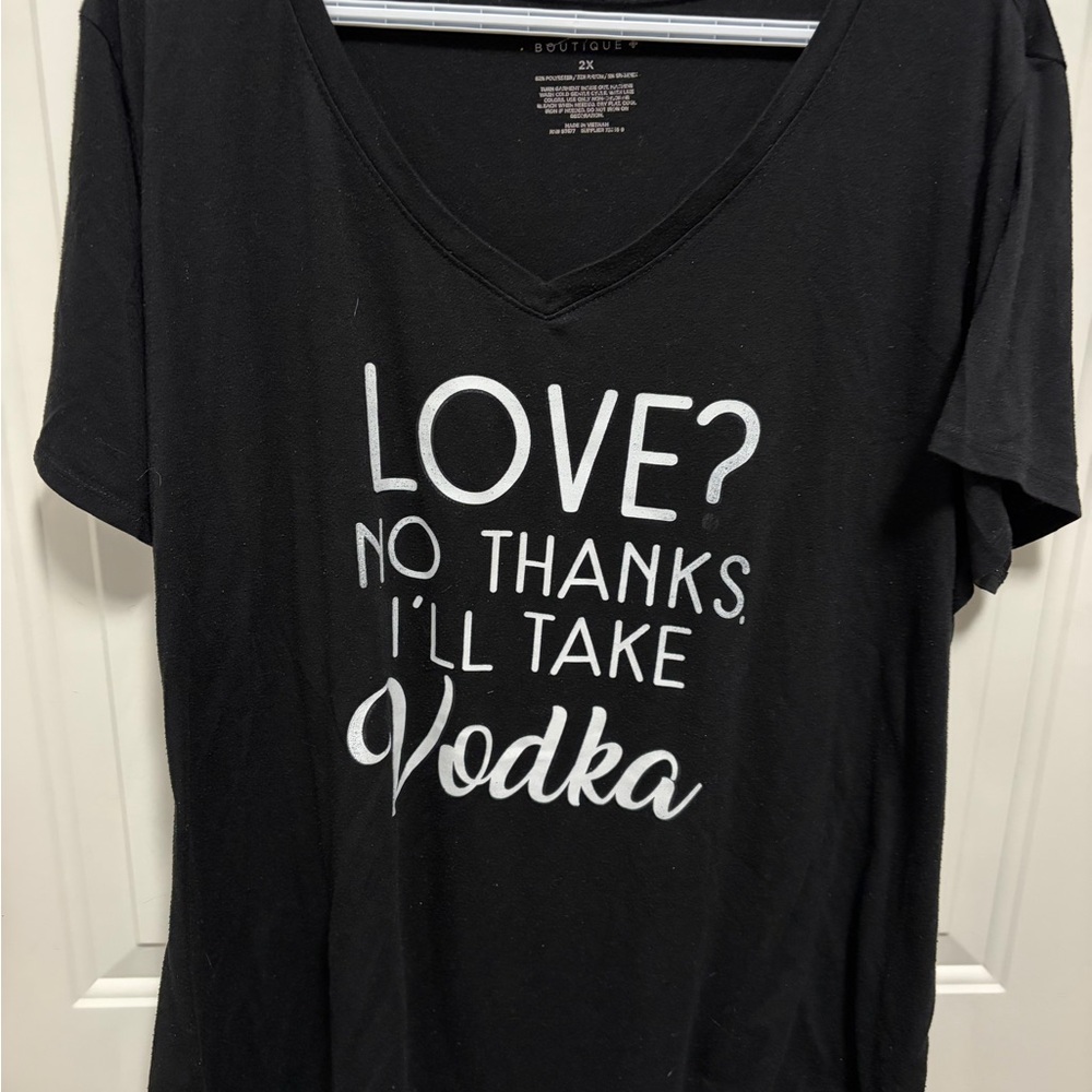 Boutique Plus Black Top